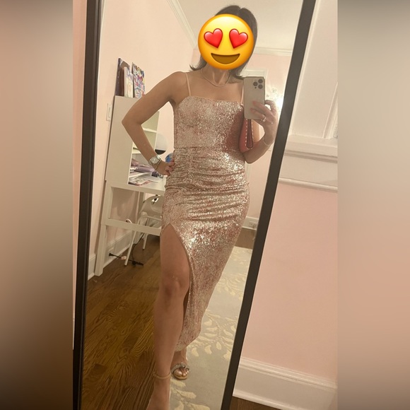 Saylor New York Sequin Gown XS - Picture 3 of 8